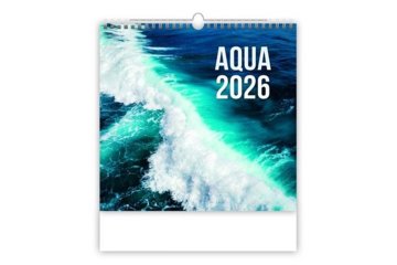 Stenski koledar 2026 - Aqua