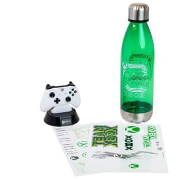 Paladone Darilni komplet XBOX (vsebuje stekleničko, nalepke in lučko)