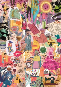 Clementoni Sestavljanka Več je več: moda in oblikovanje 1000 kosov