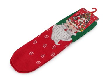 Ženske / deklice božične nogavice - Red Santa