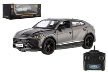 Avto RC Lamborghini Urus plastični 20cm 2,4GHz daljinski upravljalnik z baterijo in lučjo v škatli 29x11