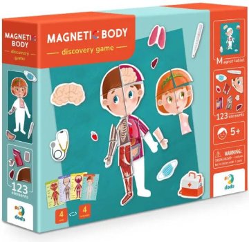 DoDo Magnetna igra Človeško telo