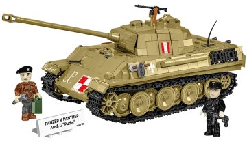 Cobi 2655 Druga svetovna vojna Panzer V Panther Ausf. G "Pudel", 1:28, 1133 k, 2 f