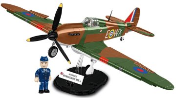 Cobi 5762 II. svetovna vojna Hawker Hurricane št. 302 Sqn. RAF, 1:32, 375 k, 1 f