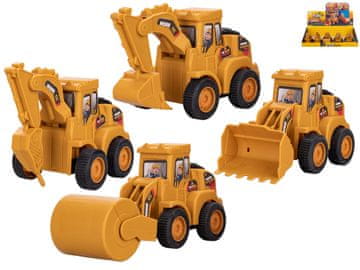 Gradbena vozila 12-15 cm teka, ko so stisnjena