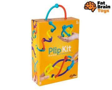 Fat Brain PLIP KIT silikonske povezovalne oblike 45 kosov