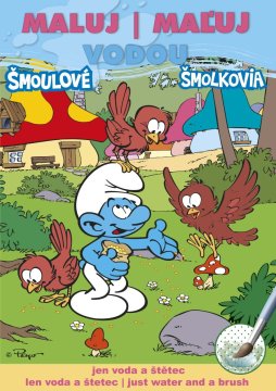 Smurfi 1 - Barvanje z vodo A5