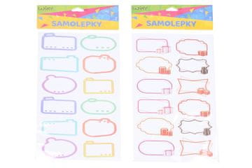 Samolepilne oznake z imeni 14x31,5 cm