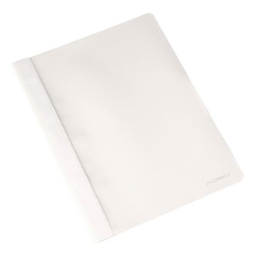 Plastični mape Q-Connect - A4, bele barve, 25 kosov