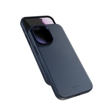 Epico Usnjeno ohišje Mag+ za iPhone 17 - modro