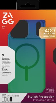 ZAGG Zaščitni ovitek Milan Snap Apple 17 Pro Max Raven Feather