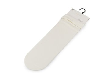 Ženske / dekliške bombažne nogavice - kremasto svetle