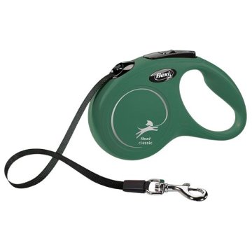 Flexi Pas Classic S Olive 5 m do 15 kg
