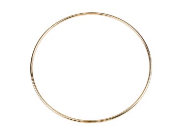 Kovinski obroč / ročaj za torbo Ø21,3 cm - zlati