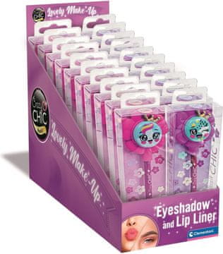 Clementoni Crazy Chic Flower senčilo in svinčnik 1 kos