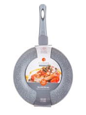 Ponev WOK 28 cm z neprijemljivo površino CUISINO GRANITE GREY