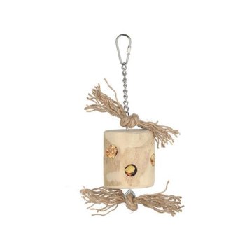 Igrača ptica naravna Litterz S Quapas! 24x6cm