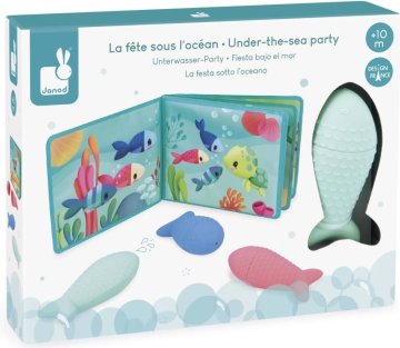Janod Mehka knjiga za najmlajše - Podvodni svet