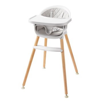 2Kids Toys Jedilni stol sive barve