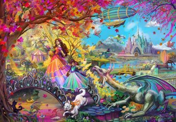 BLUEBIRD Jesenski festival Puzzle 1000 kosov