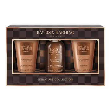 Baylis & Harding Darilni set črni poper in ginseng 3 kosi