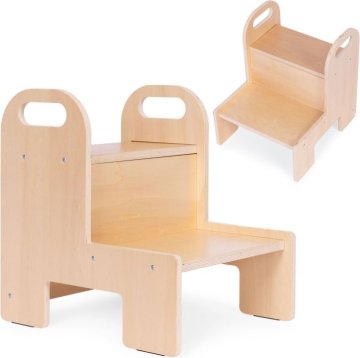 ECOTOYS Dvojna stopnica za umivalnik in stranišče