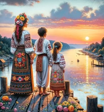 NORIMPEX Diamantna slika Zbogom 30x40cm