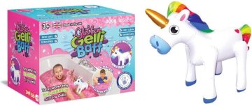 ZIMPLI KIDS Gel za kopel z bleščicami Gelli Baff Unicorn