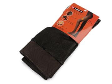 Ženske nogavice s plišastim krznom - (L/XL) črne