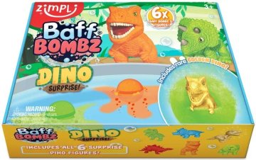 Zimpli Kids Peneče bombice za kopel Dinozavri