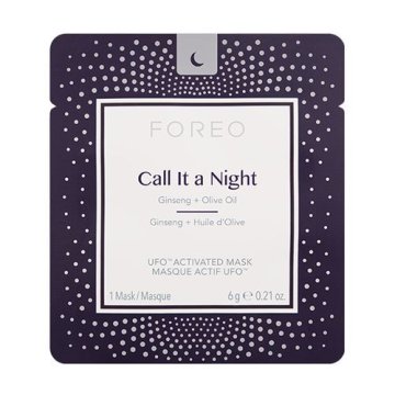 FOREO Nočna hranljiva maska za obnovo kože UFO Call It a Night (aktivirana maska) 7 x 6 g