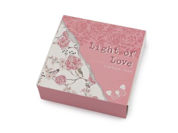 Washi dekorativni lepilni trak vintage set - mix rose