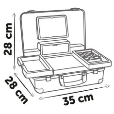 Smoby Moj lepotni kozmetični kovček z dodatki