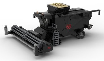 BRIXIES Plus 222.760 Kombajn Massey Ferguson Ideal, 807 KM