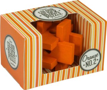 PROFESSOR PUZZLE Lesena sestavljanka št. 02 Oranžna