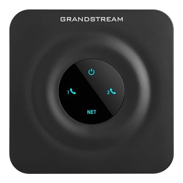 Grandstream HT802 V2 (ATA), 2x FXS, 2 računa SIP, 1x LAN, 3-smerna konfiguracija, samodejno dodeljevanje