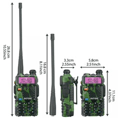 Baofeng UV-5R 5W, kamuflaža, radijska postaja