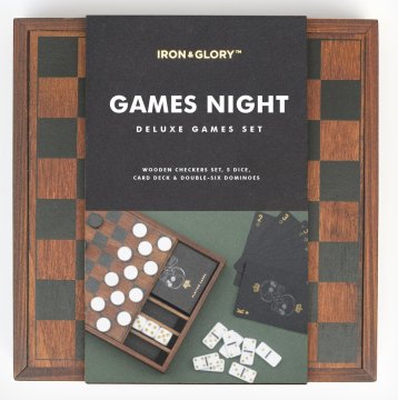 Luckies Komplet lesenih iger Games Night