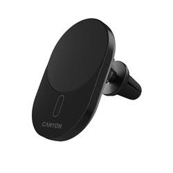 Canyon Avtomobilski polnilec OnGrip 105 15W Qi2 Wireless Black