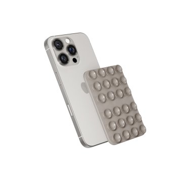 Epico Mag+ držalo za telefon s priseskom - titan