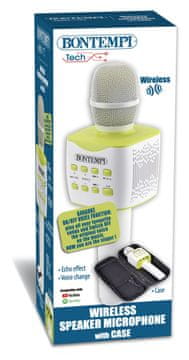 Bontempi Brezžični mikrofon z ohišjem