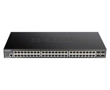 D-Link DGS-1250-52X 48-portno gigabitno pametno upravljano stikalo s 4x 10G SFP+