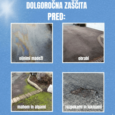 Smania Sredstvo za obnovo asfalta DrivewayPRO (1 L / 4-6 m²) | Premaz za asfalt | Obnovitev dovoza
