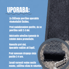 Smania Sredstvo za obnovo asfalta DrivewayPRO (1 L / 4-6 m²) | Premaz za asfalt | Obnovitev dovoza