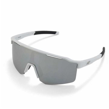 FREEMOVE Polarizacijska športna sončna očala FLOW bela/srebrna, zmanjšujejo bleščanje in nudijo popolno 100% UV400 zaščito, popolna izbira za tek, kolesarstvo, pohodništvo ter ostale outdoor športe