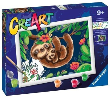 Ravensburger CreArt Simpatični lenivci