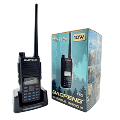 Baofeng BF-H6 10W, Ročna radijska postaja