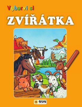 Pobarvajte svoje - Živali (oranžna)