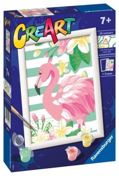 Ravensburger CreArt Roza flamingo