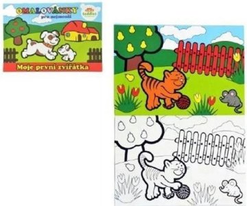 Teddies Moje prve živali - pobarvanka